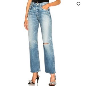 Moussy Vintage Olin wide straight jeans 29
